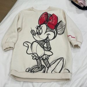 Zara sweatshirt dress 2/3t